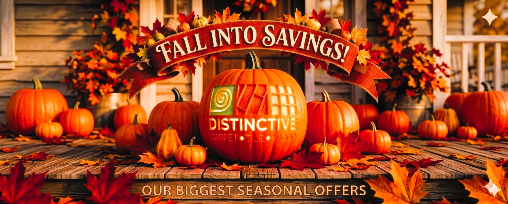 Fall into savings! Our biggest seasonal offers.